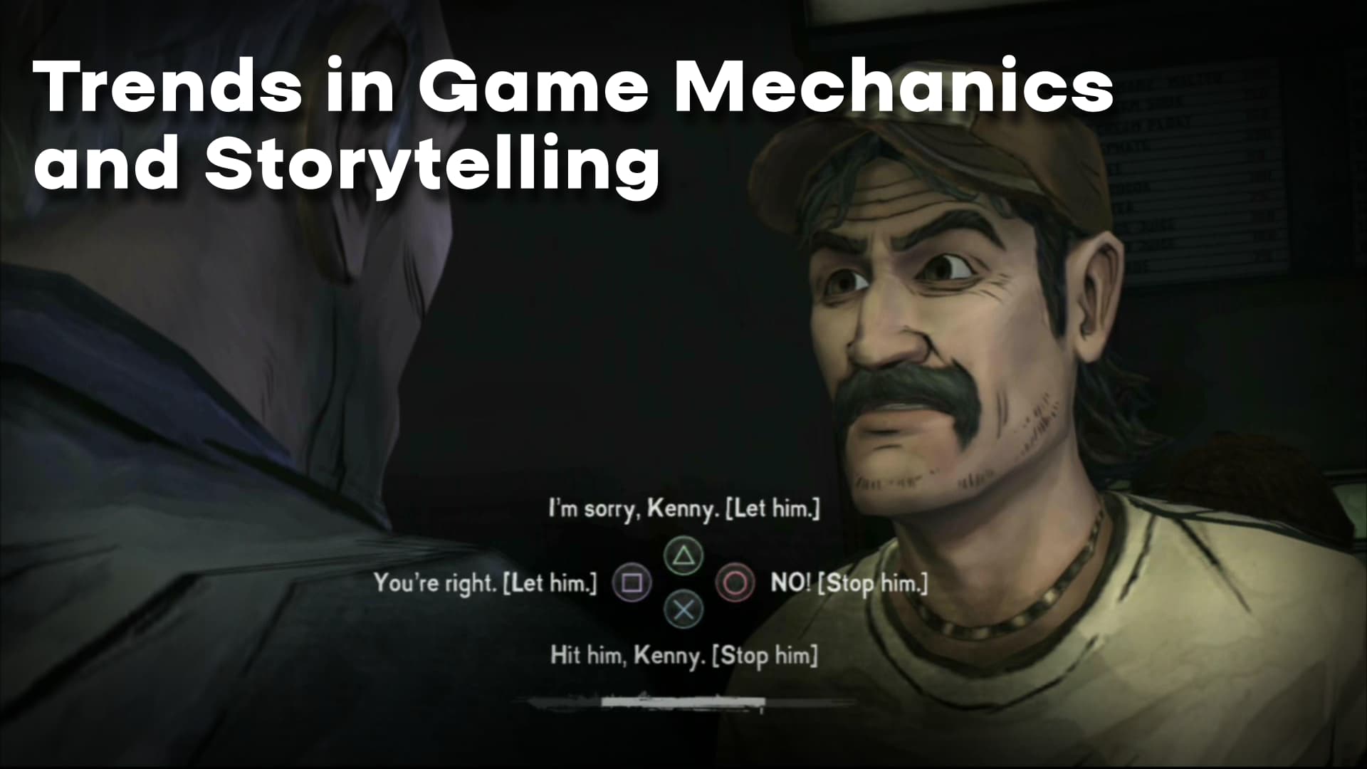 llustration of "Player-Driven Narratives," where players influence stories through branching plots and meaningful choices
