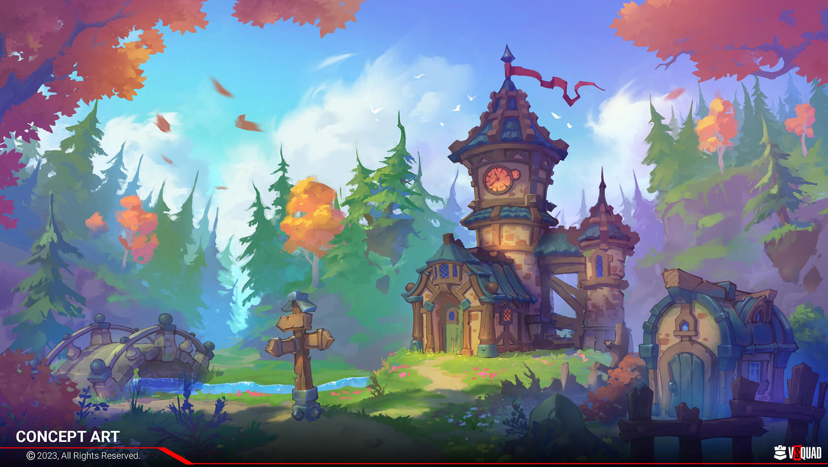 Land Castle - Concept Art