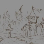 Land Castle - Concept Art