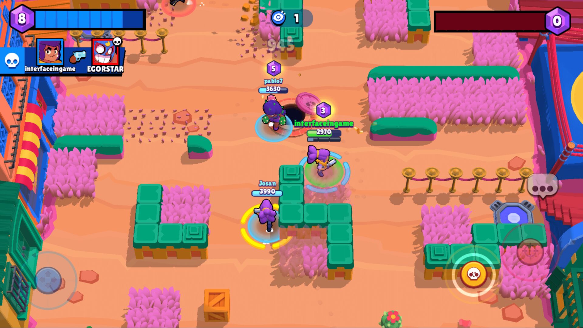 Brawl Stars HUD