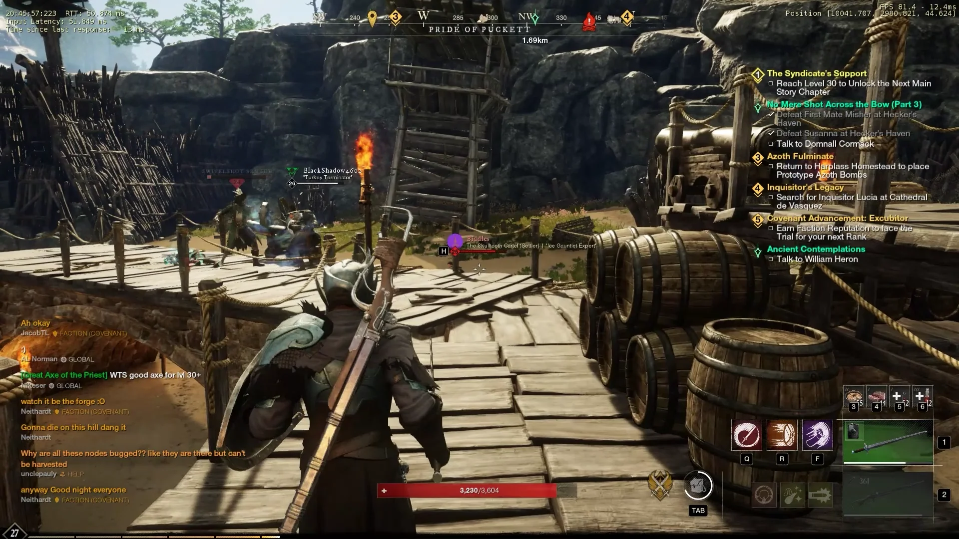 New World HUD