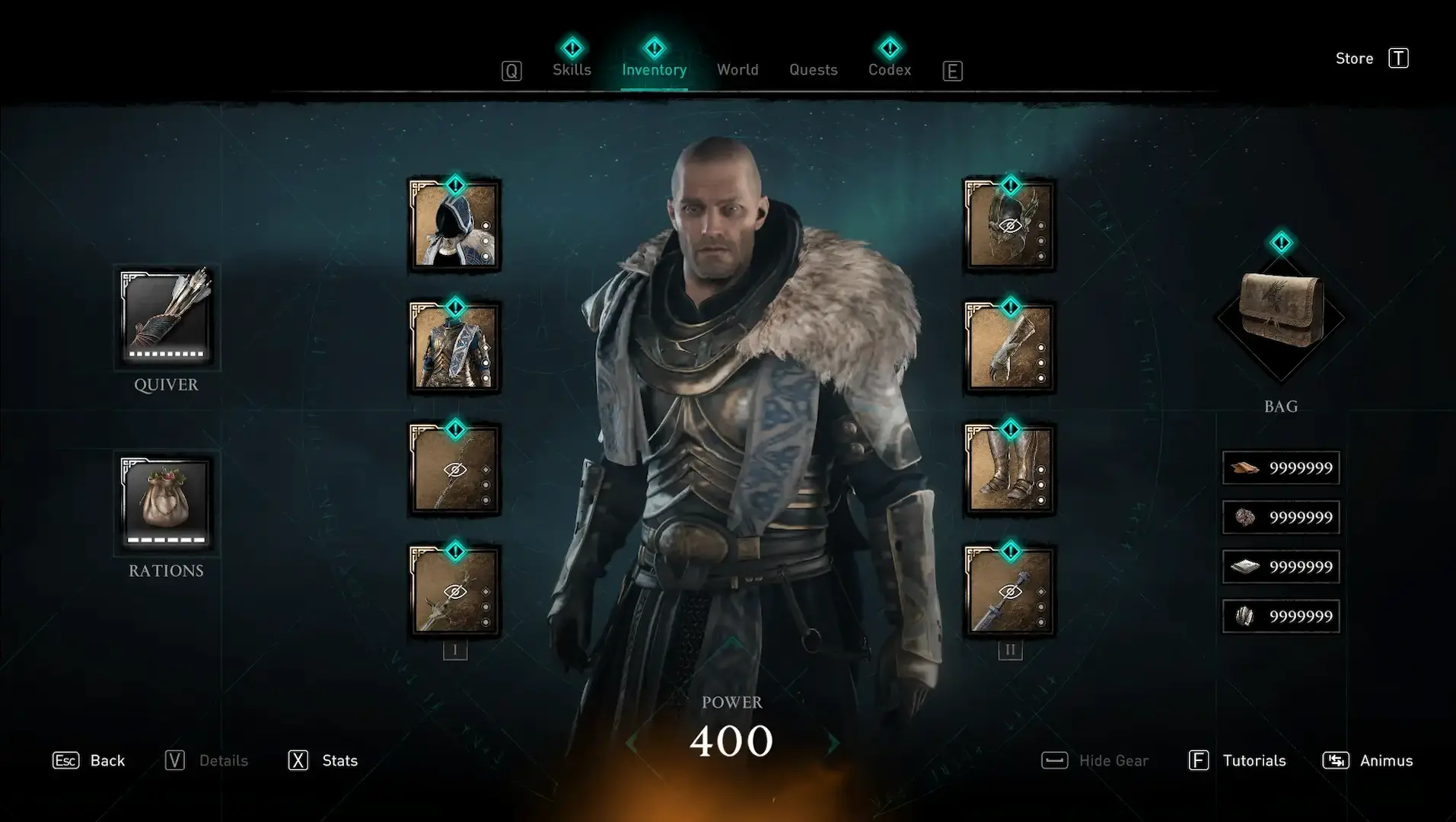 Assassins Creed: Valhalla UX