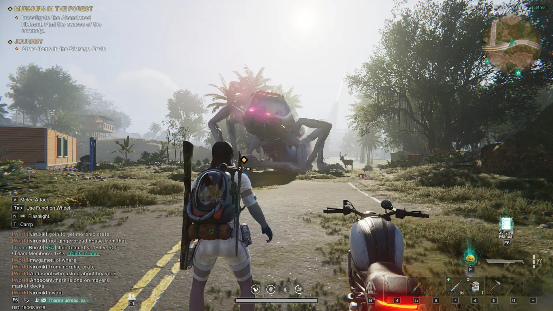 Once Human Gameplay Loop