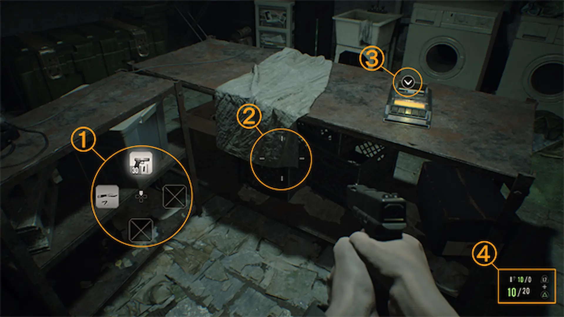 Resident Evil 7 UX