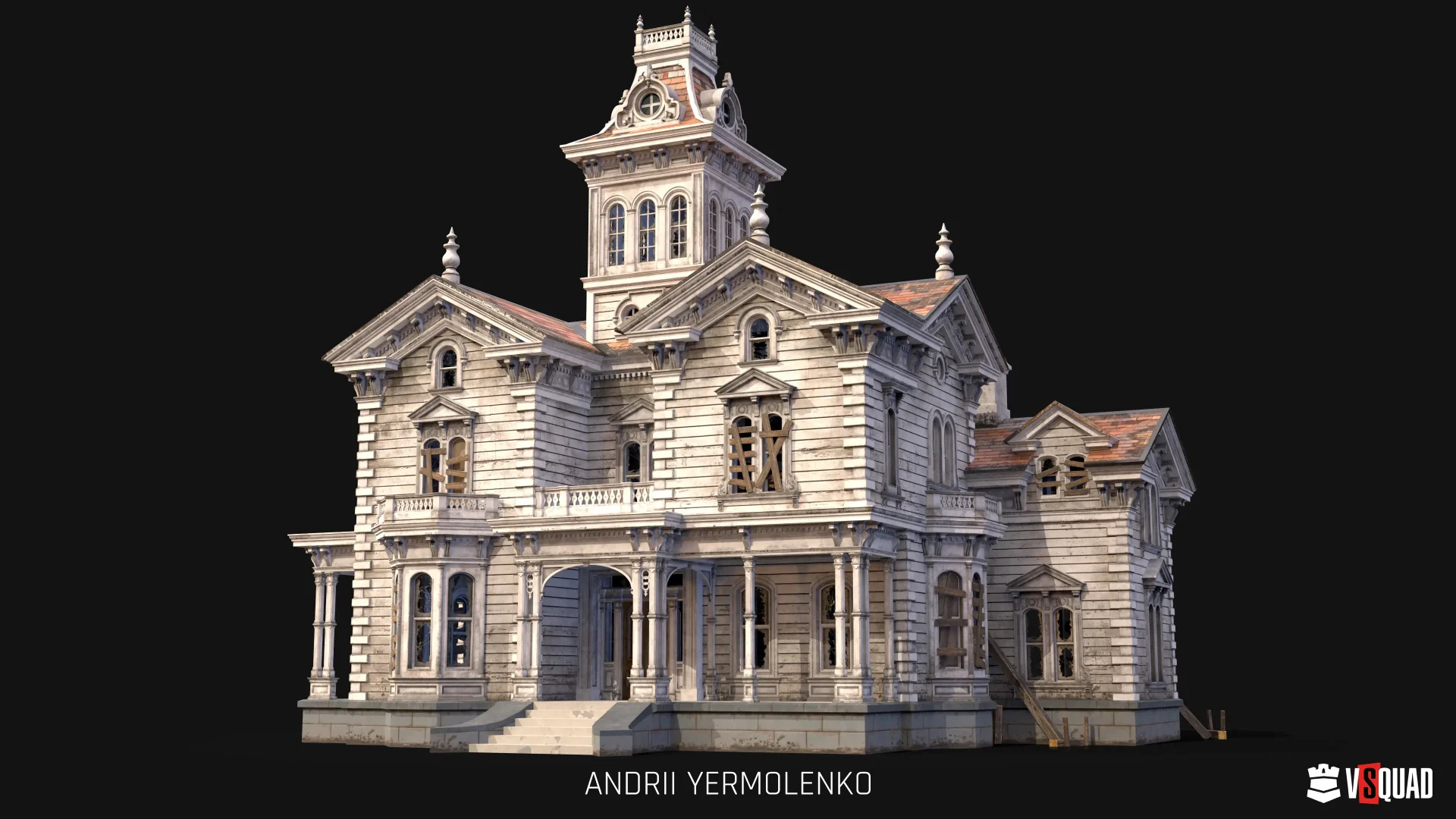 Old Abandoned American House - Environment Realistic