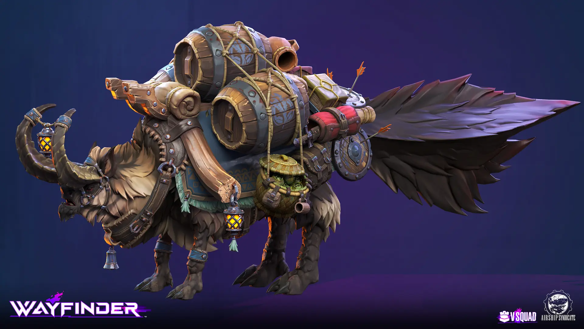 Highly detailed fantasy creature model created in Blender, showcasing advanced tools that are more accessible to artists in 2025