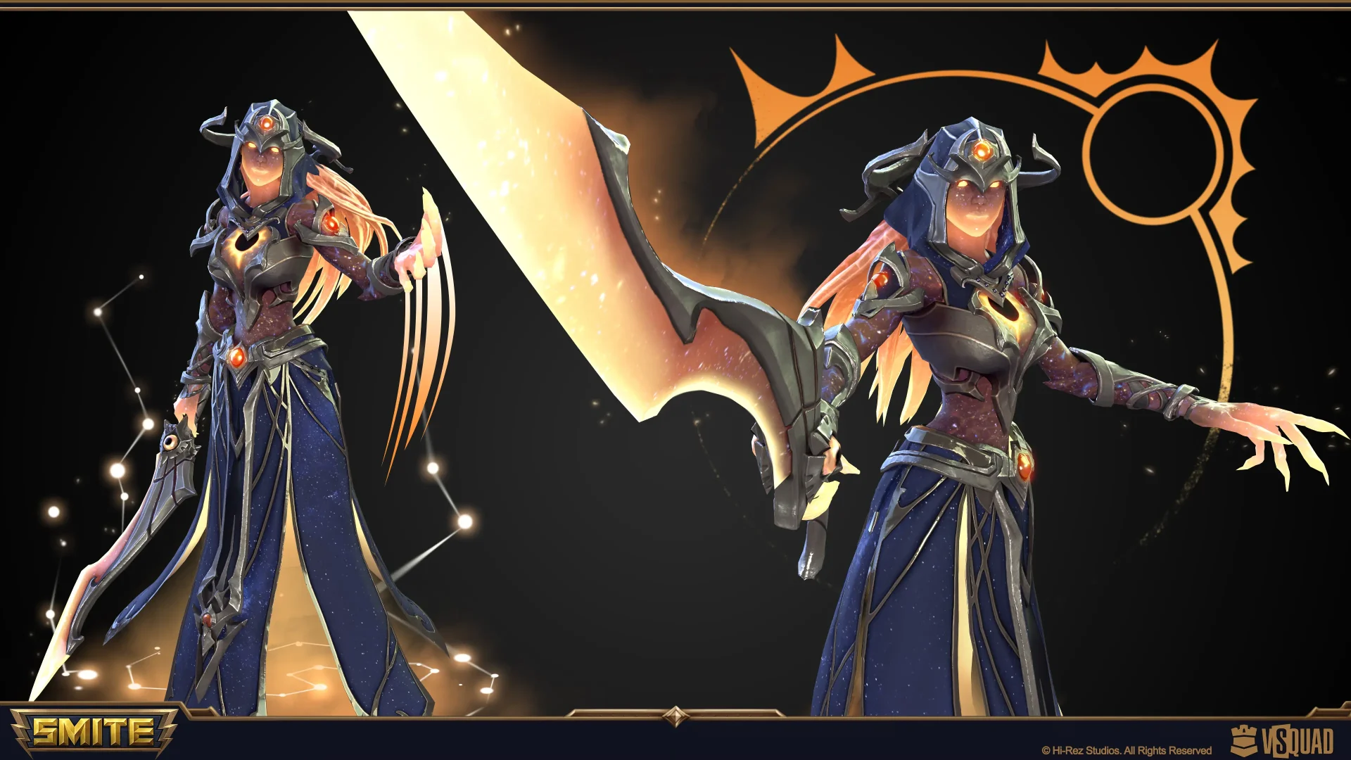 Stylized 3D character with complex materials and lighting, showcasing artistic, technical, and visual design skills