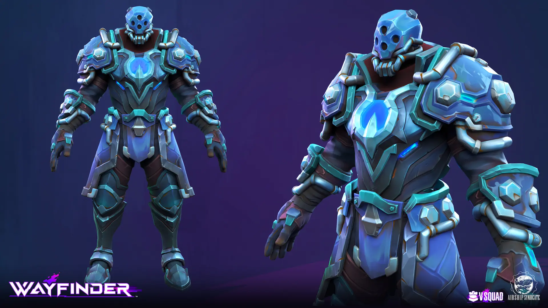 Professional game-ready 3D character created in Blender, showcasing high-end modeling, materials, and production quality
