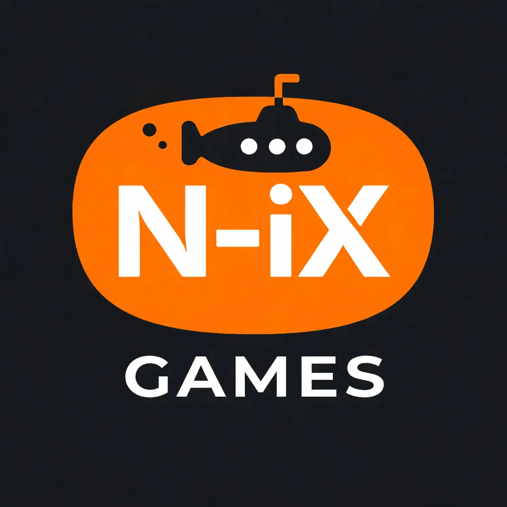 Logo of N-iX Games, a game development and outsourcing studio providing full-cycle game production services.
