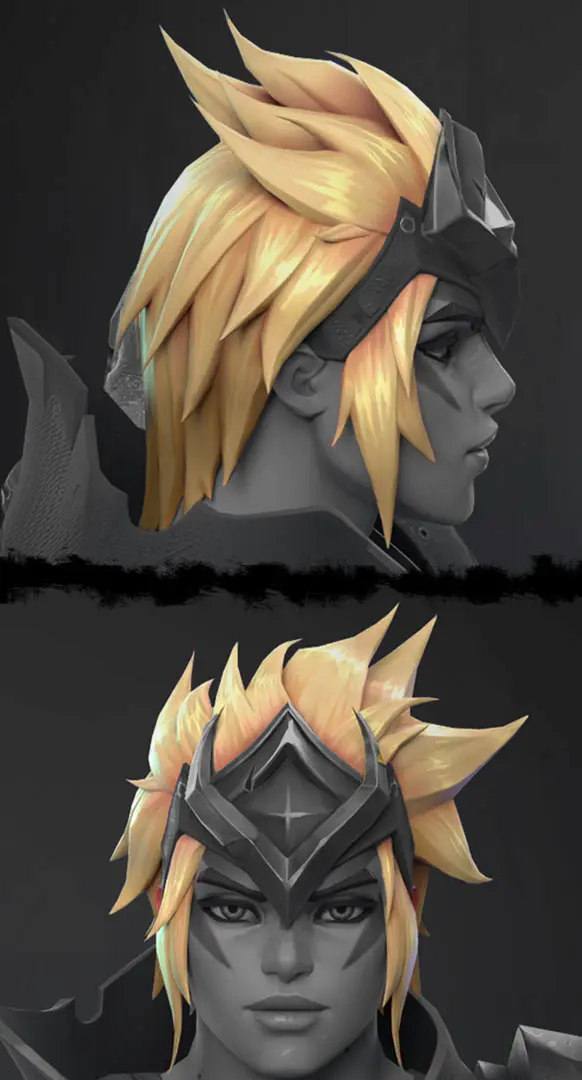 Stylized Hair and Fur Grooming