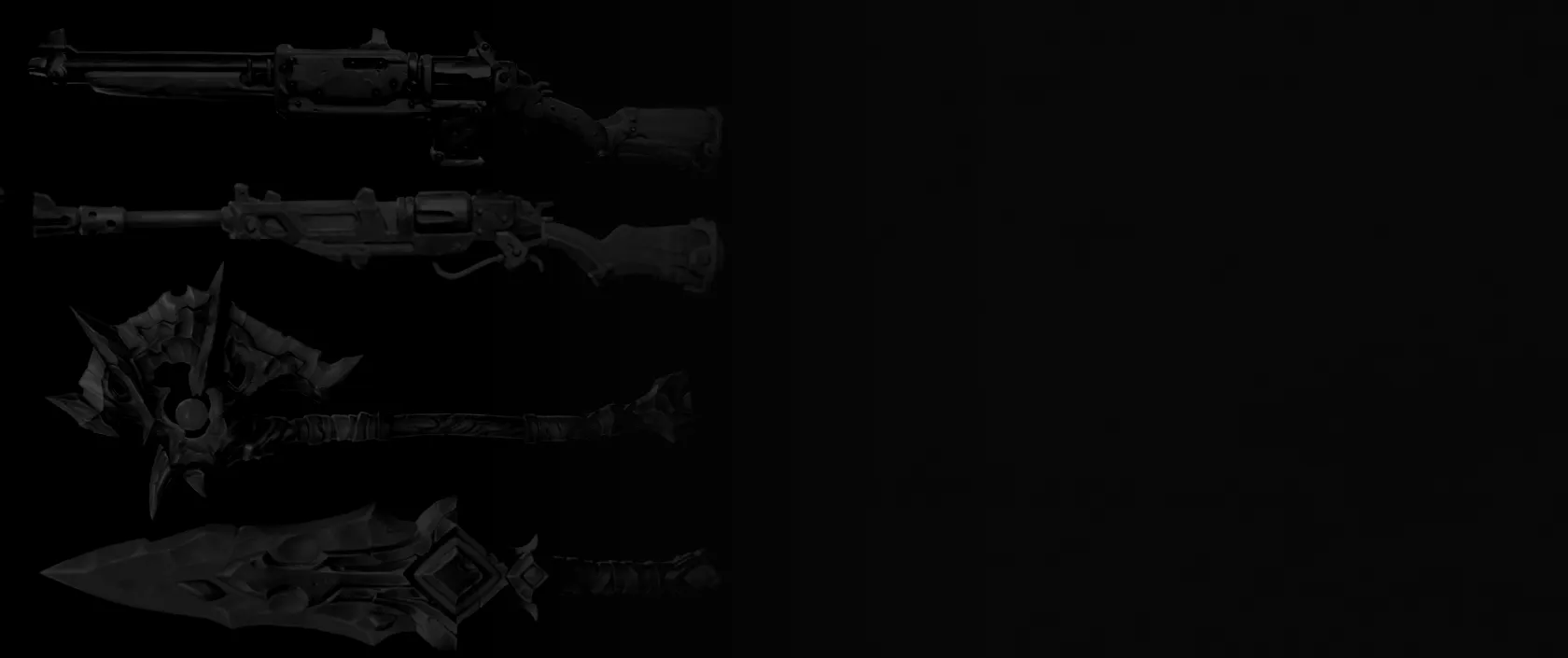 STYLIZED PROPS AND WEAPONS