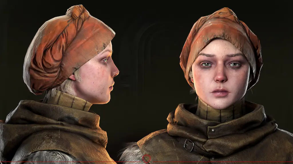 Realistic 3D character render showcasing high-fidelity photorealistic art style in modern video games.