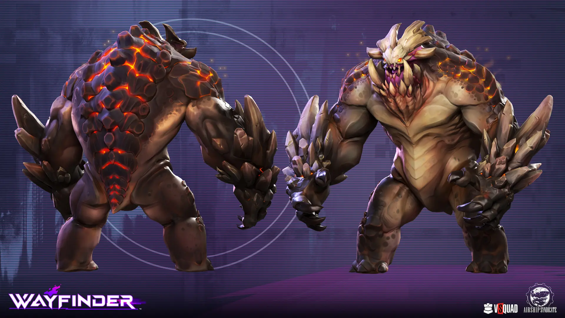Stomper – Stylized Lava Creature for Wayfinder