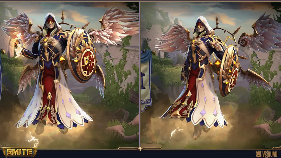 Outsourced 3D game art from SMITE, showcasing production-ready 3D character models for game development studios.
