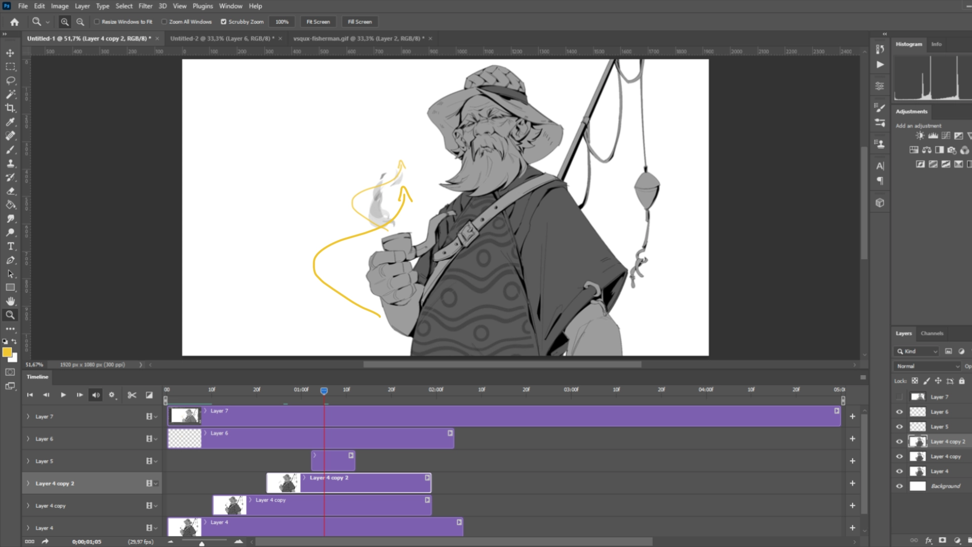 Traditional frame-by-frame 2D animation sprite sheet of an effect explosion sequence for mobile and console games.