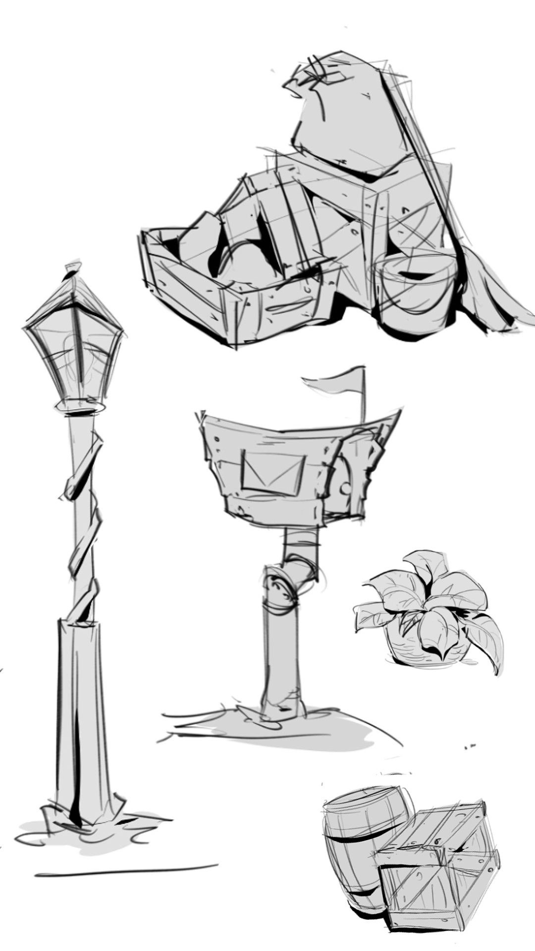 Props, Weapons & Object Concepts