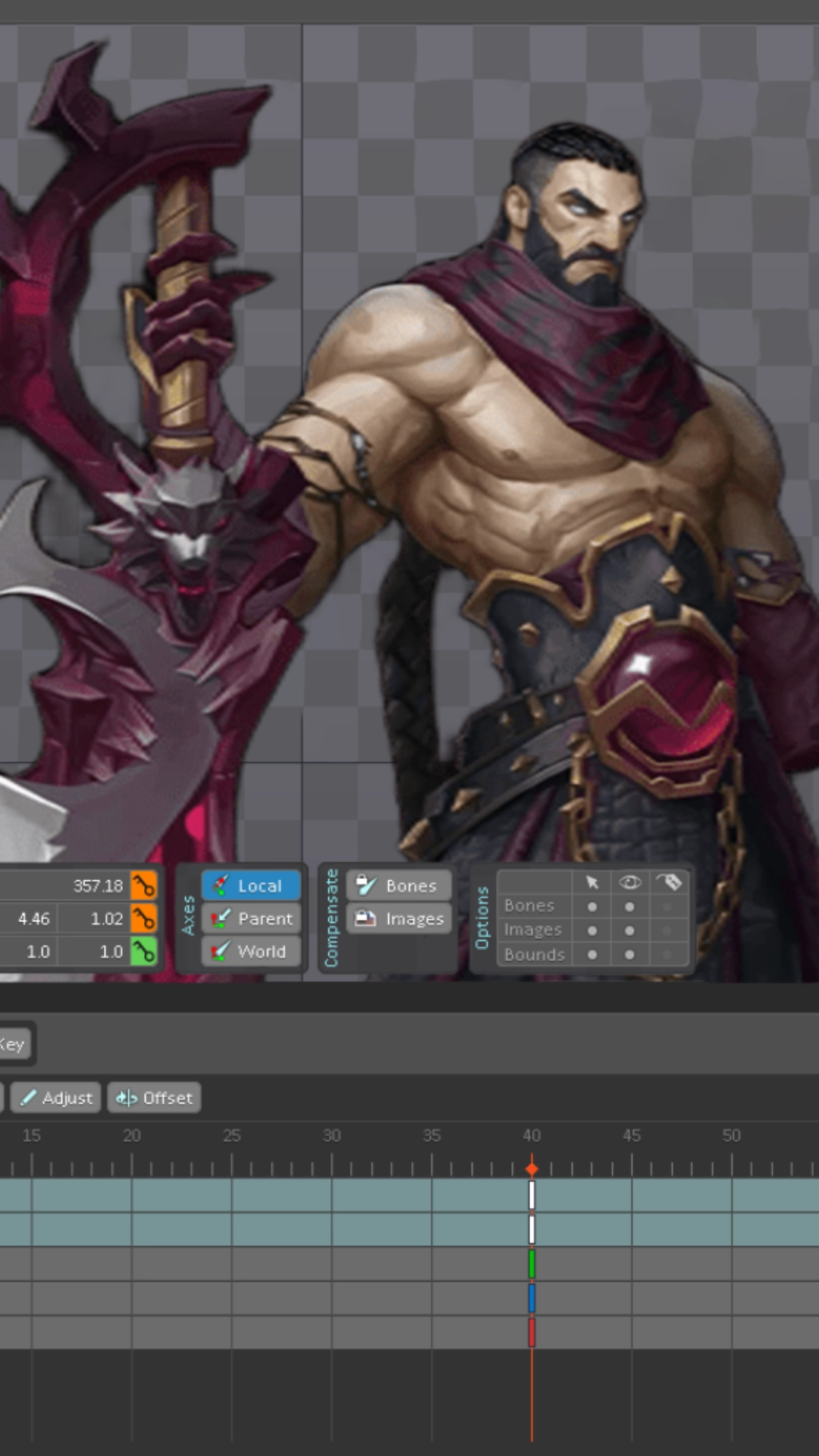 Spine Character Animation