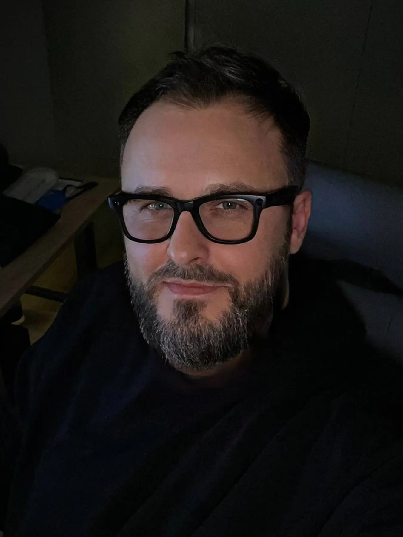 Portrait of game art director and concept artist Danila Vlasov