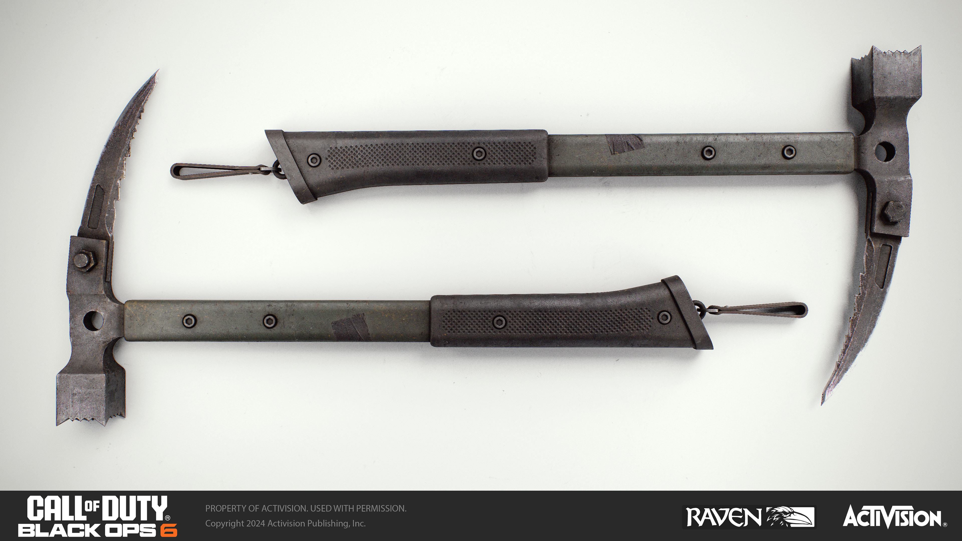 Ice pick hard-surface asset created for Call of Duty: Black Ops 6
