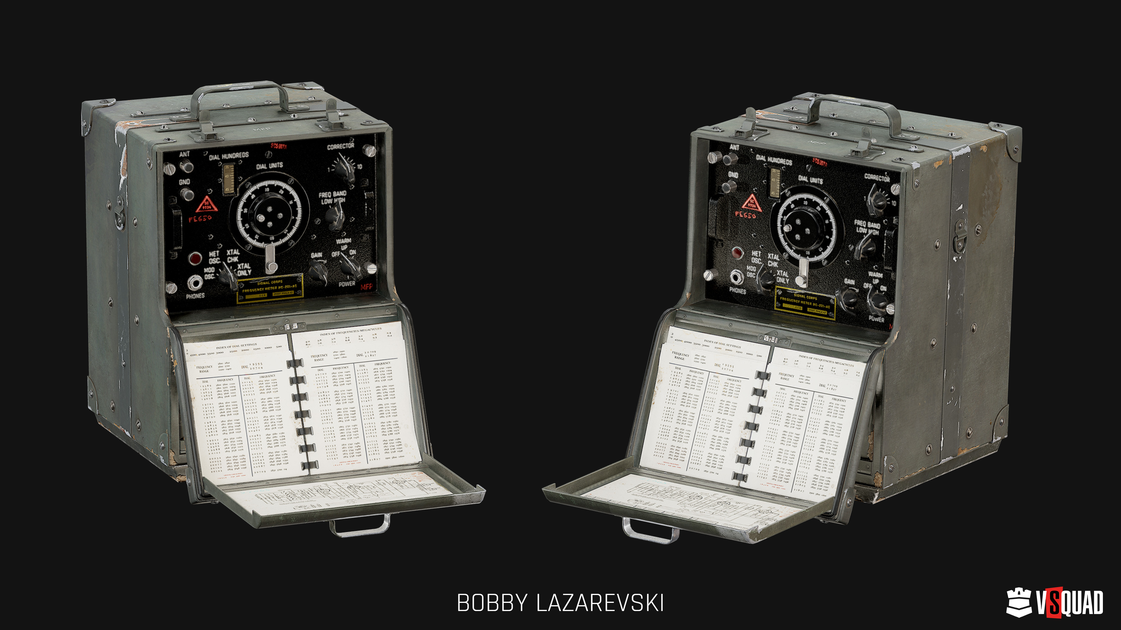 Detailed game-ready communication devices by VSQUAD Studio